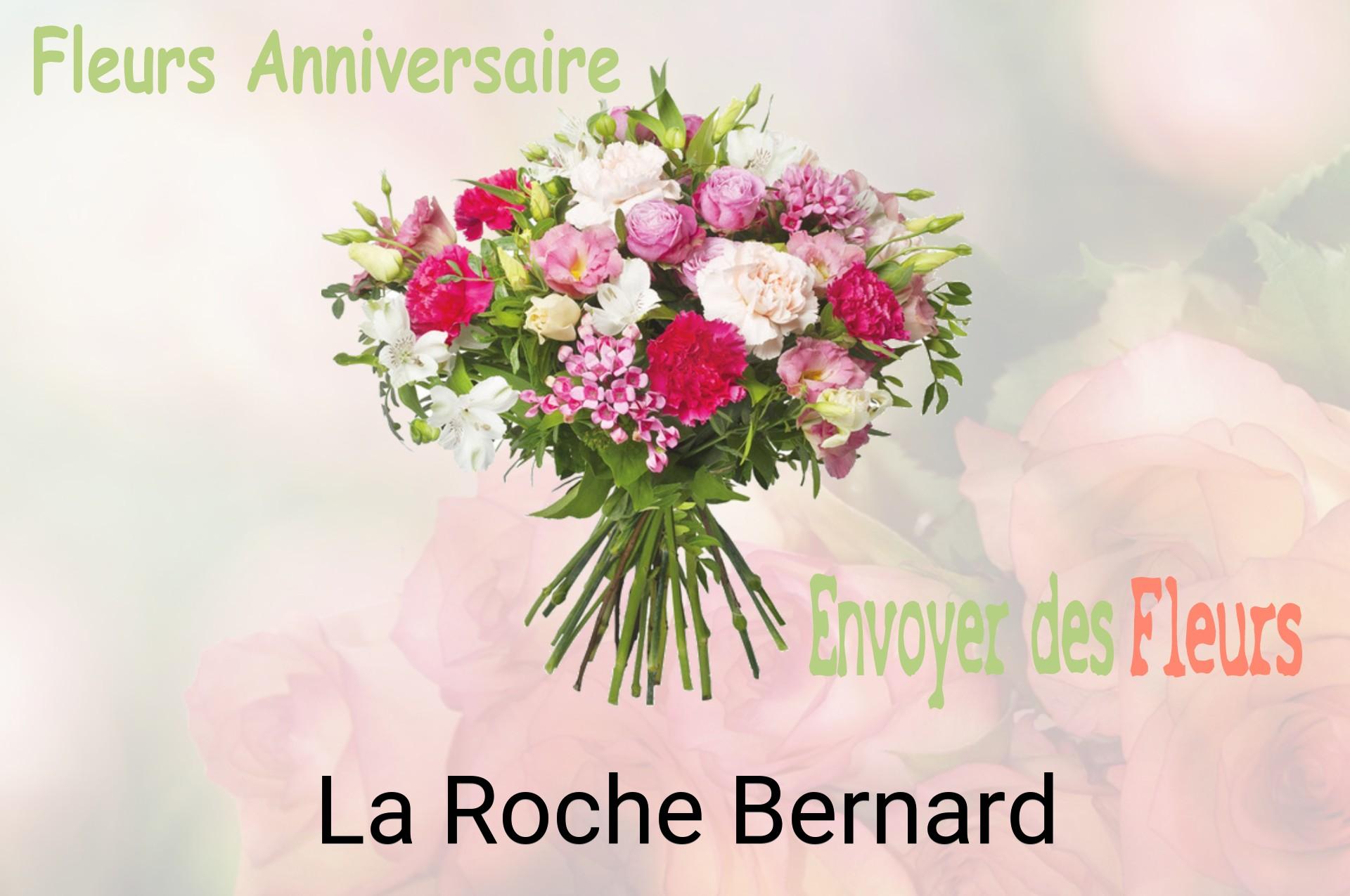Bouquet de fleurs d’anniversaire livré à La Roche-Bernard