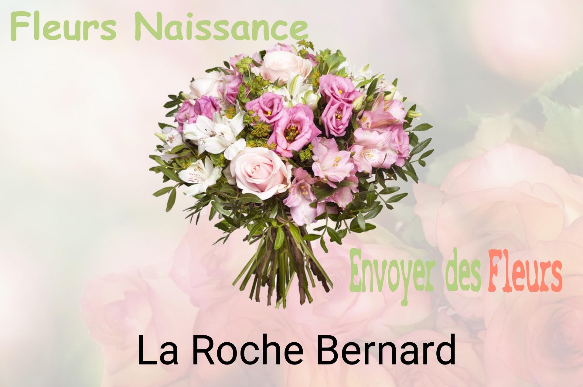 Bouquet de fleurs de naissance livré à La Roche-Bernard