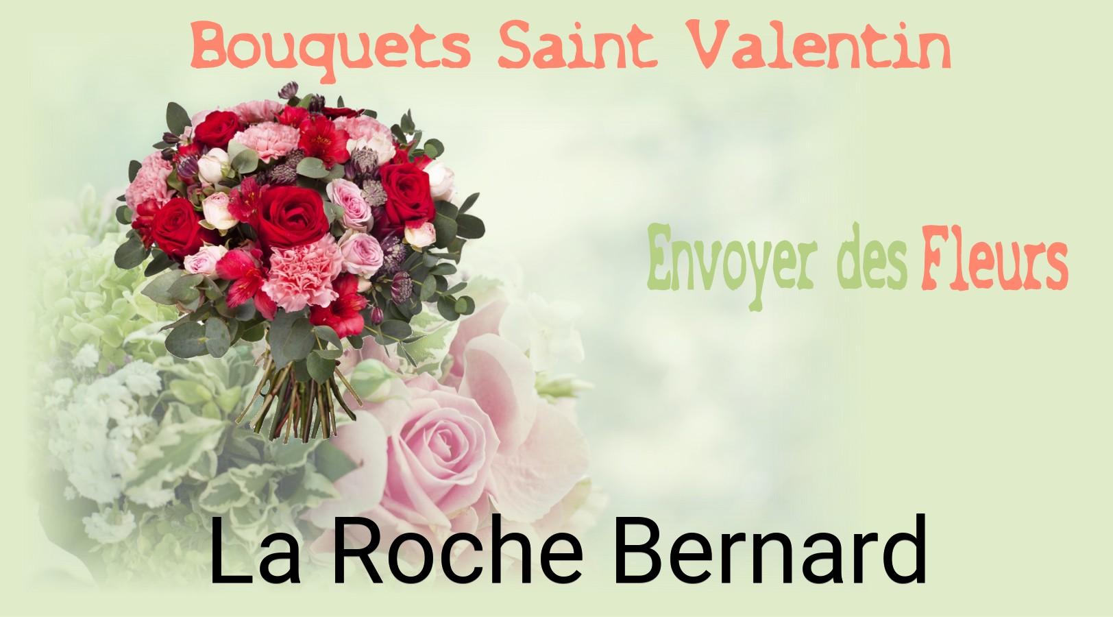 Roses de Saint-Valentin livrées à La Roche-Bernard
